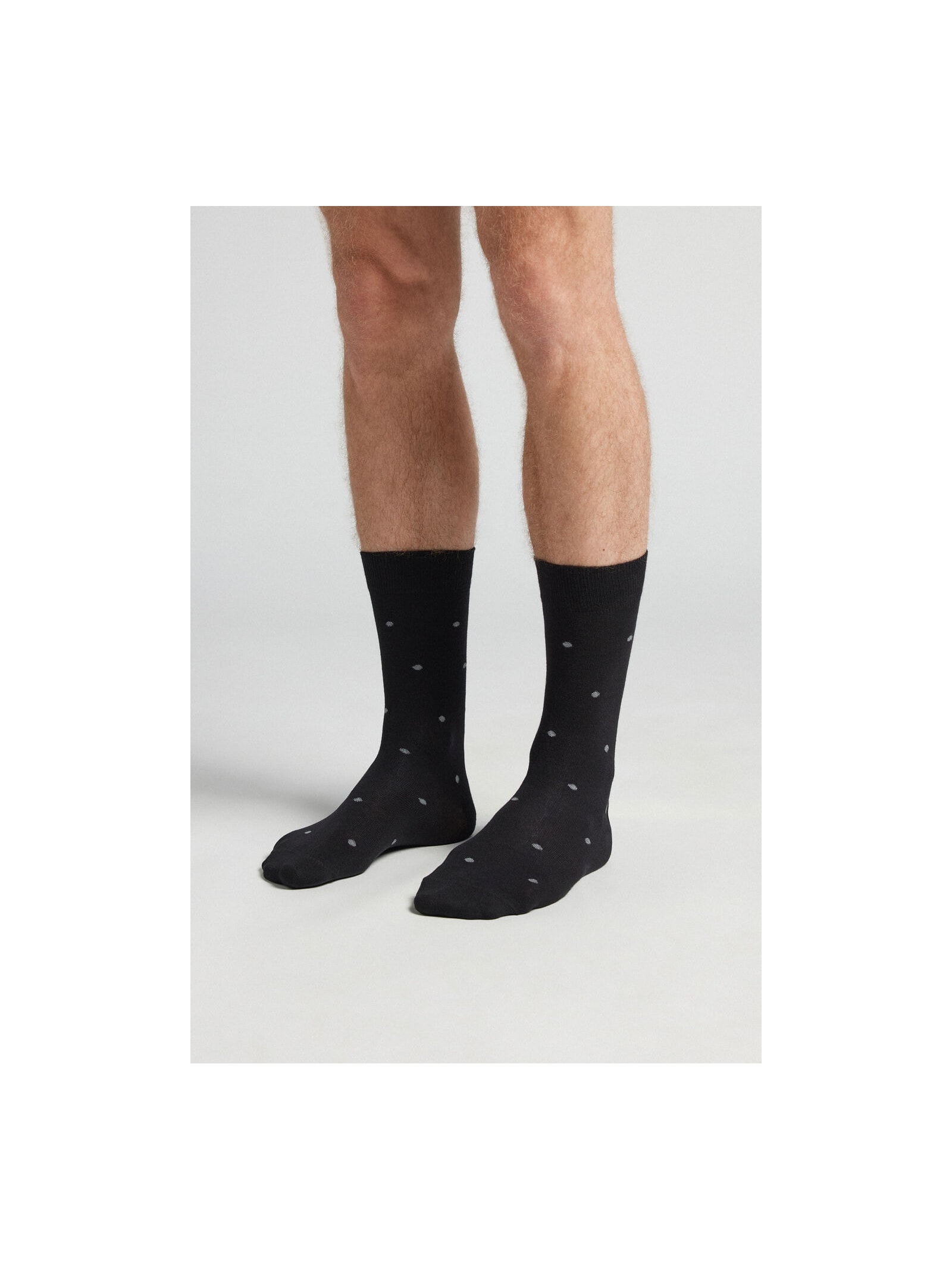 Meias Curtas Em Algodão Soft Preto Intimissimi