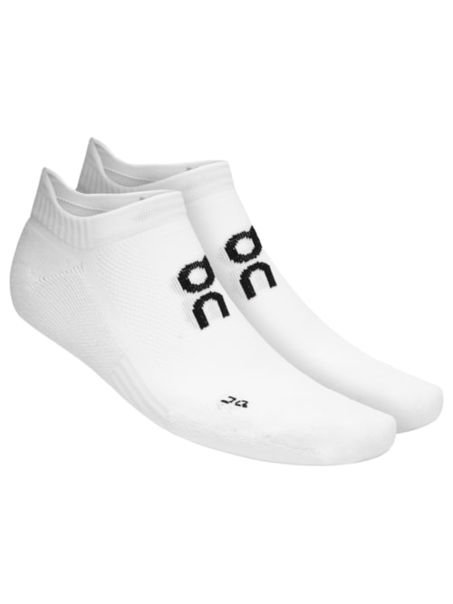 Meias Masculinas Kit 2 Core Run Sock Low 2P - Branco
