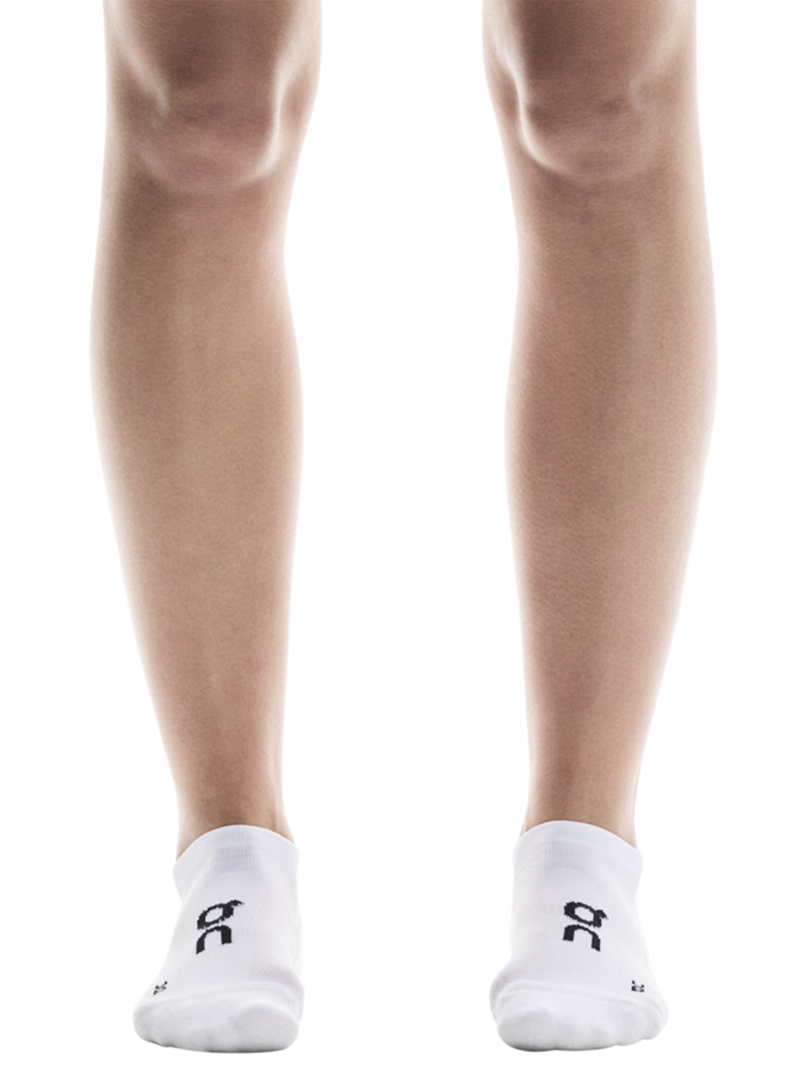 Meias Masculinas Kit 2 Core Run Sock Low 2P Branco On Running