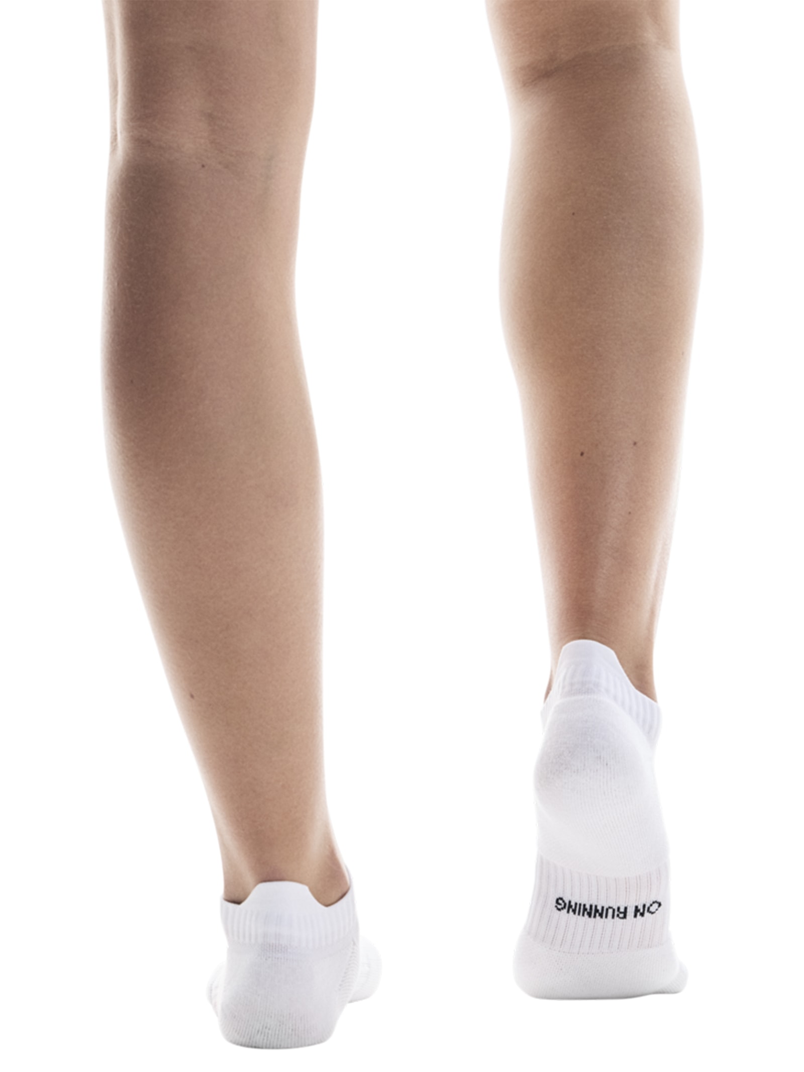 Meias Masculinas Kit 2 Core Run Sock Low 2P Branco On Running