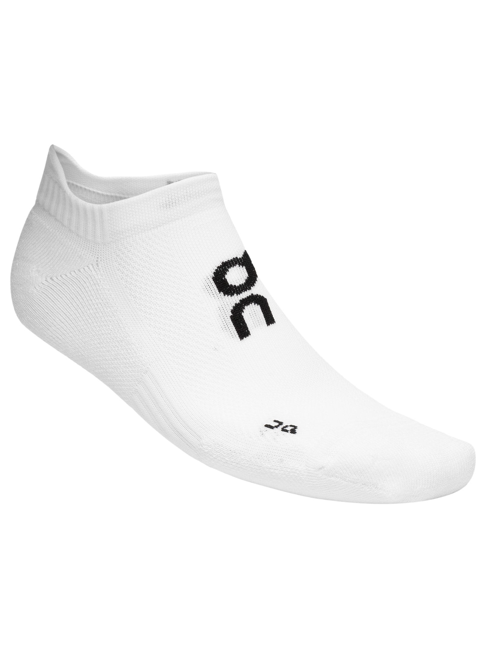 Meias Masculinas Kit 2 Core Run Sock Low 2P Branco On Running