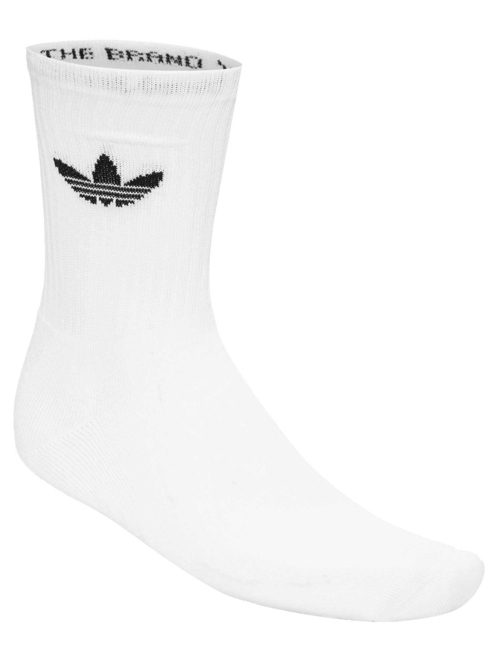 Meias Trefoil Cushion 3 Pares Branco Adidas Originals
