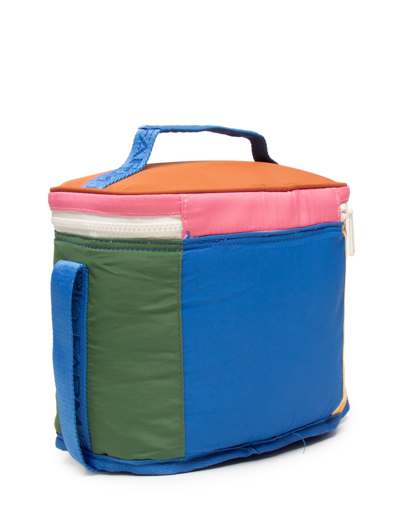 Mini Cooler Farofa Colorblocking Azul Farm Etc