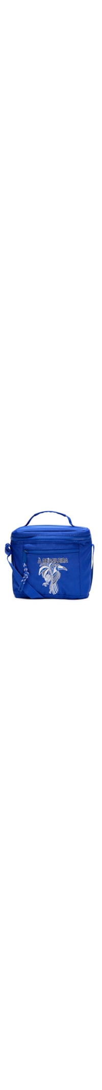 Mini Cooler Farofa Encanto Tropical - Azul