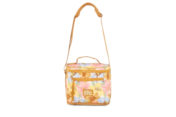 Mini Cooler Farofa Floral Bahia - Laranja