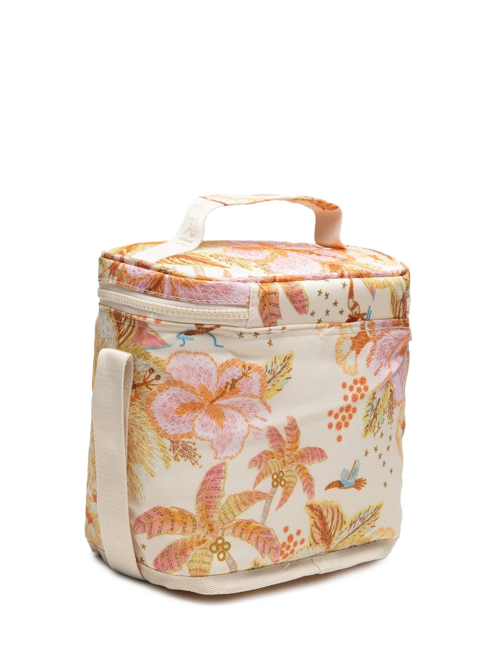 Mini Cooler Farofa Ilha De Flor Rosa Farm Etc