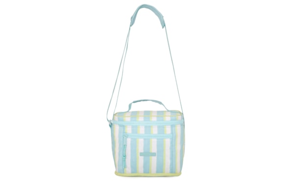 Mini Cooler Farofa Listrado Rio - Azul