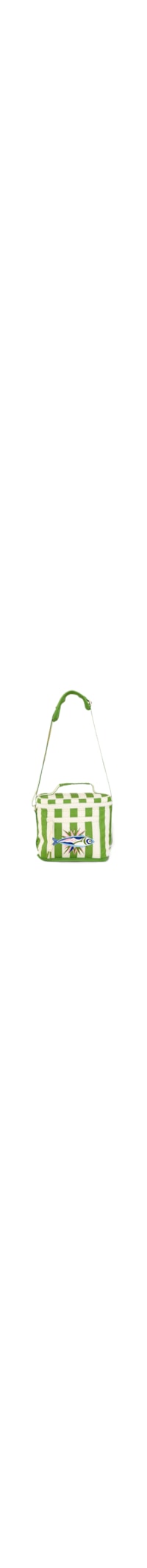 Mini Cooler Farofa Listrado Sonhador - Verde