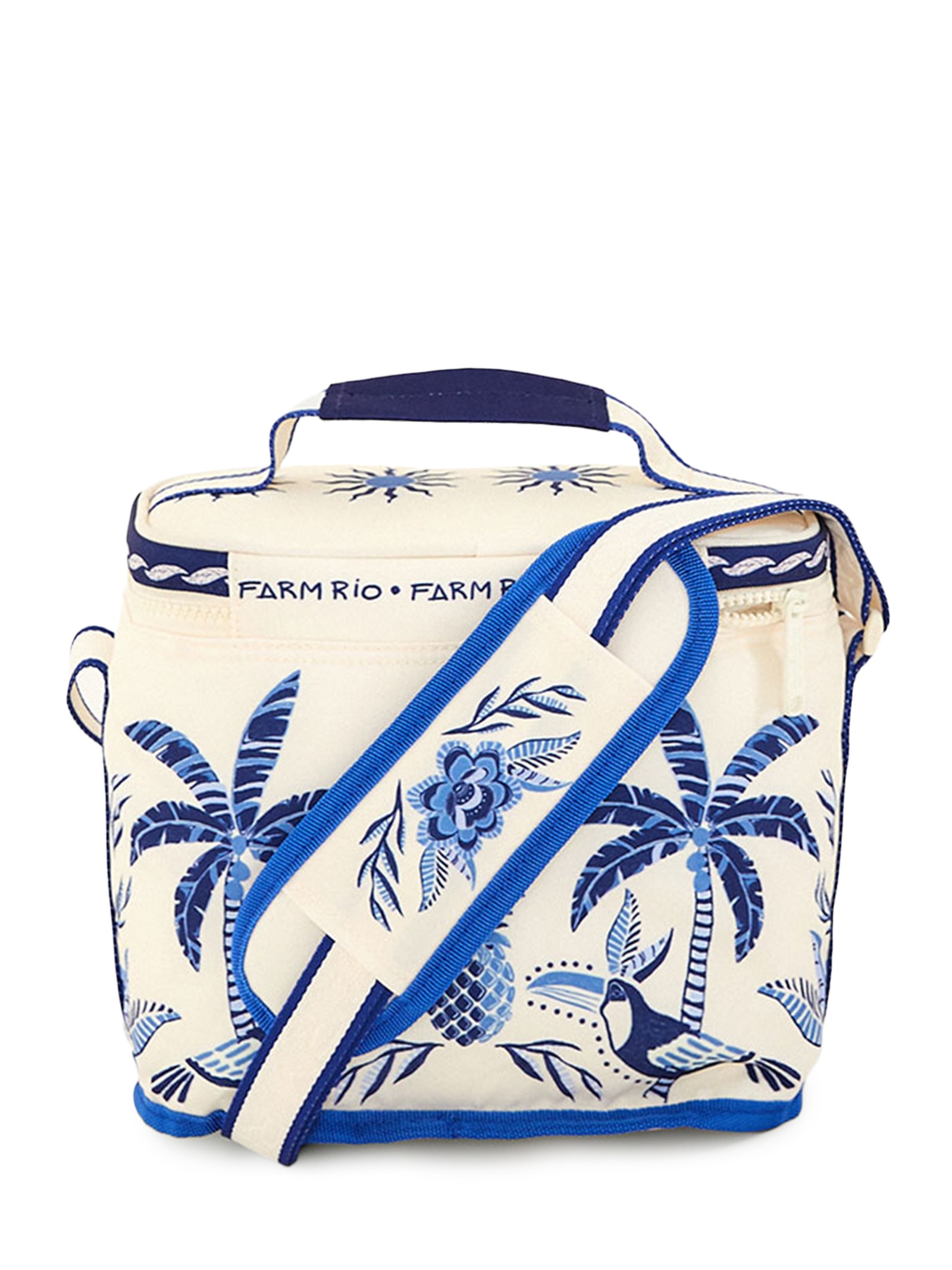 Mini Cooler Farofa Ri Tropical Branco Farm Etc