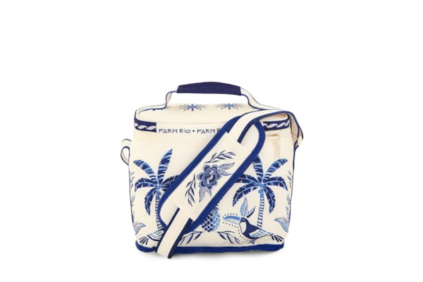 Mini Cooler Farofa Ri Tropical - Branco