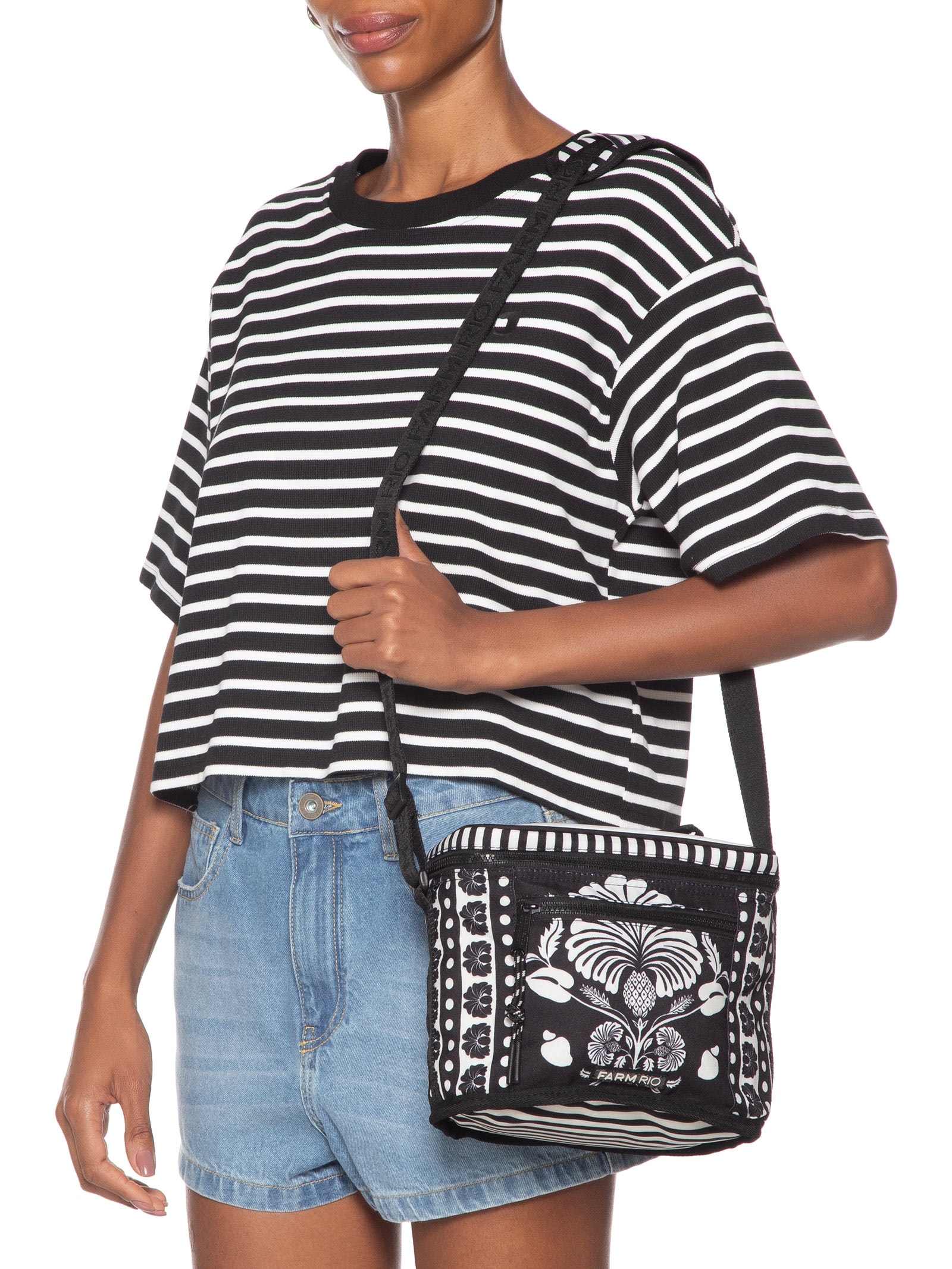 Mini Cooler Farofa Sintra Preto Farm Etc