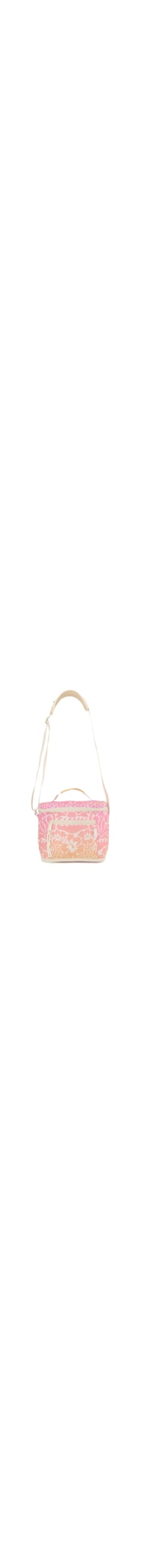 Mini Cooler Farofa Sunset Yoga Off - Rosa