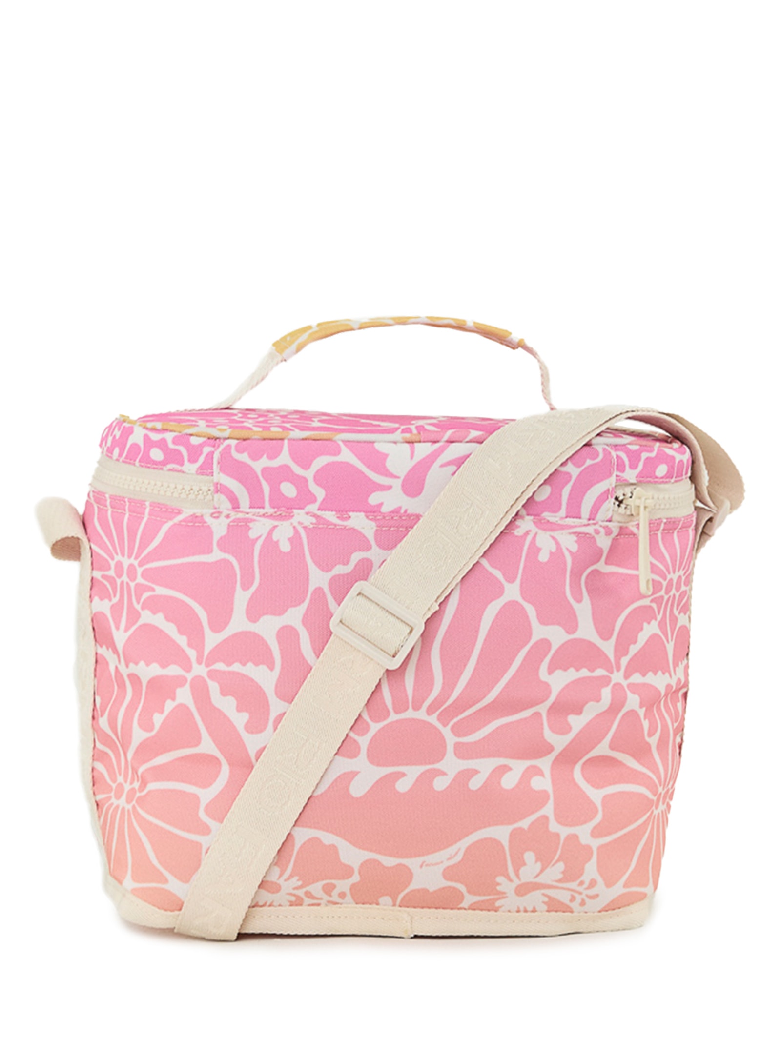 Mini Cooler Farofa Sunset Yoga Off Rosa Farm Etc