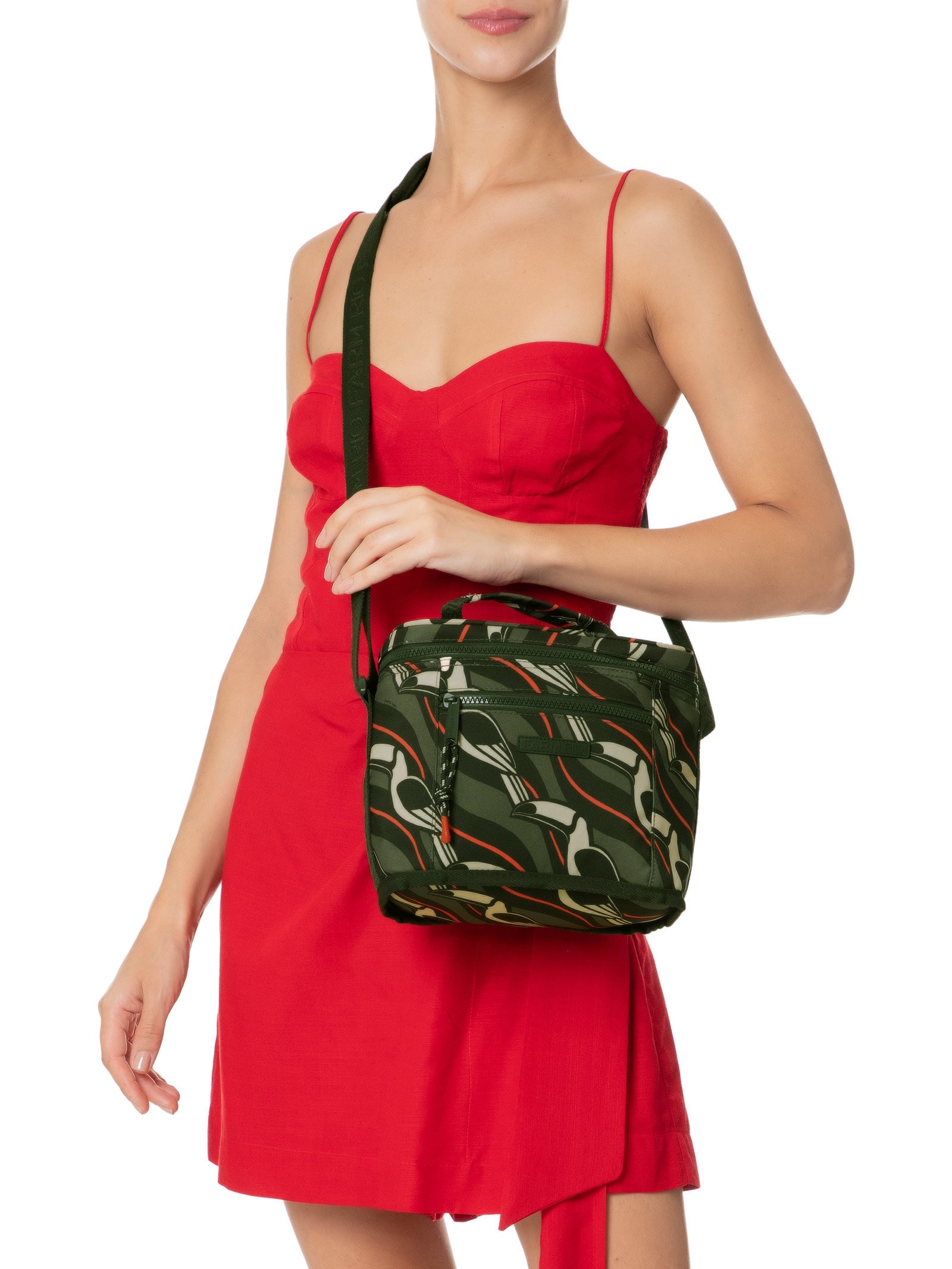 Mini Cooler Farofa Tucanos Gráficos Verde Farm Etc