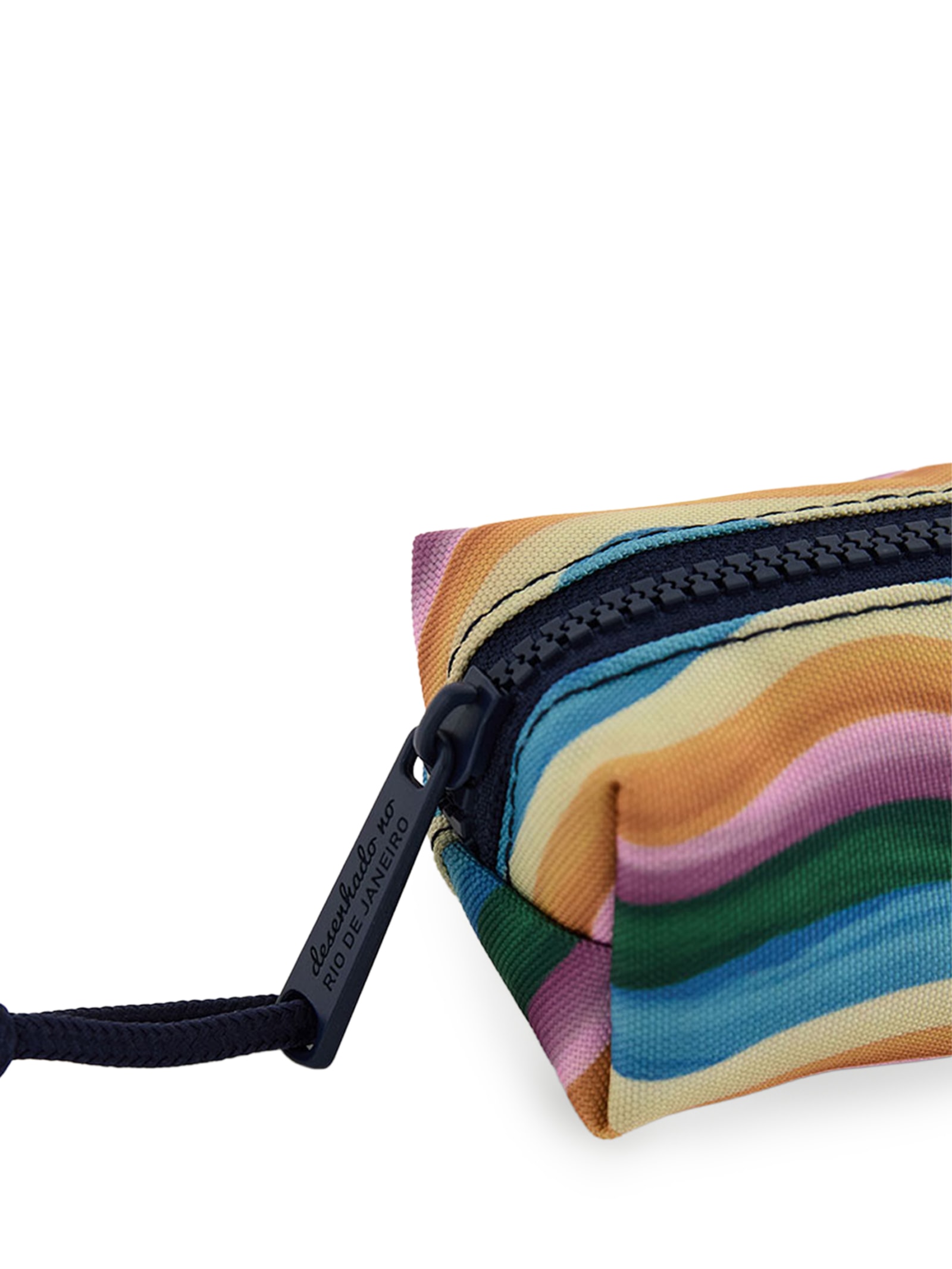 Mini Necessaire Ora Bolas Ondas Azul Farm Etc