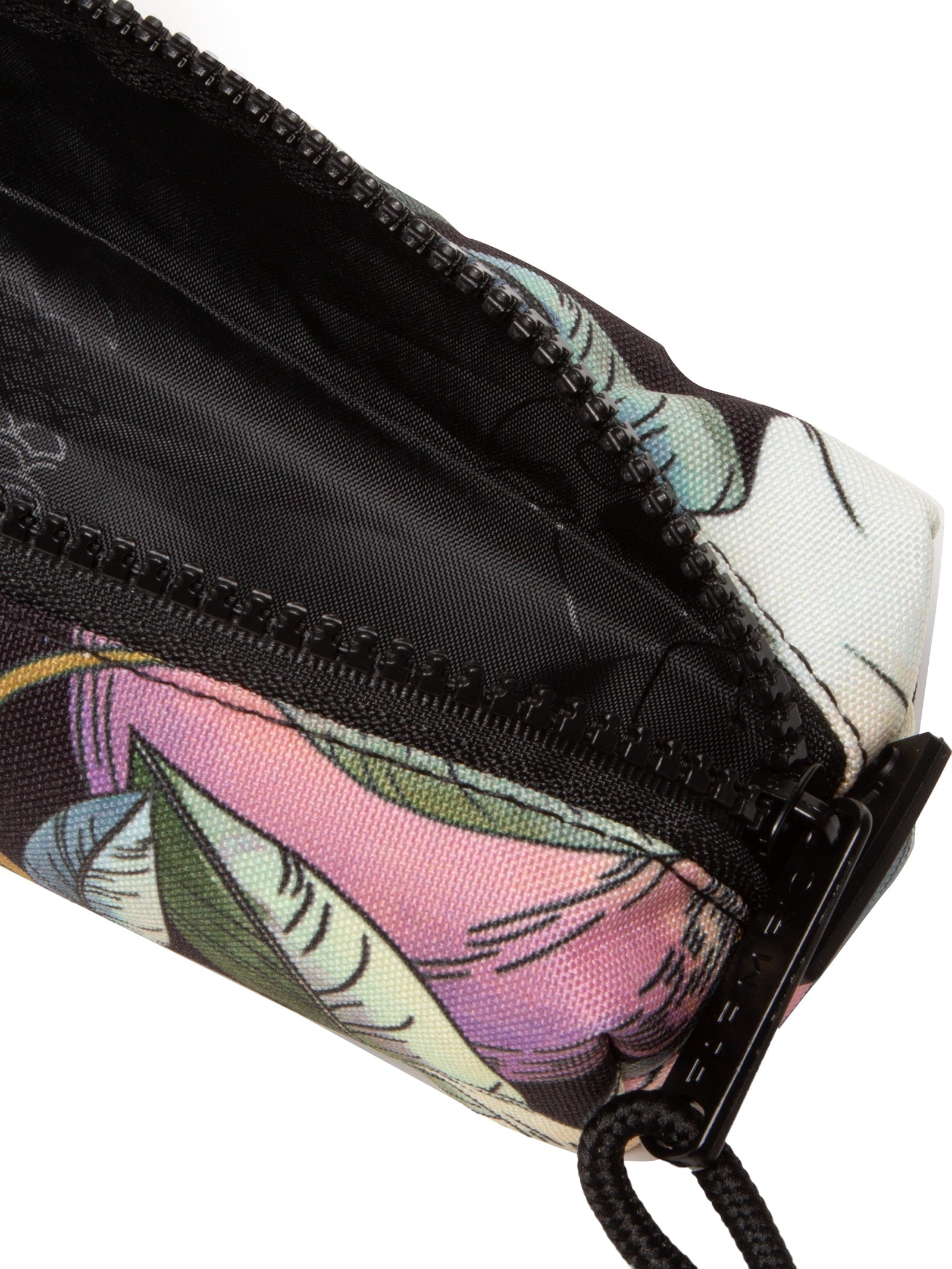 Mini Necessaire Ora Bolas Romance Em Flor Preto Farm Etc