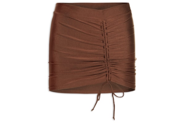 Mini Saia Beachwear - Marrom