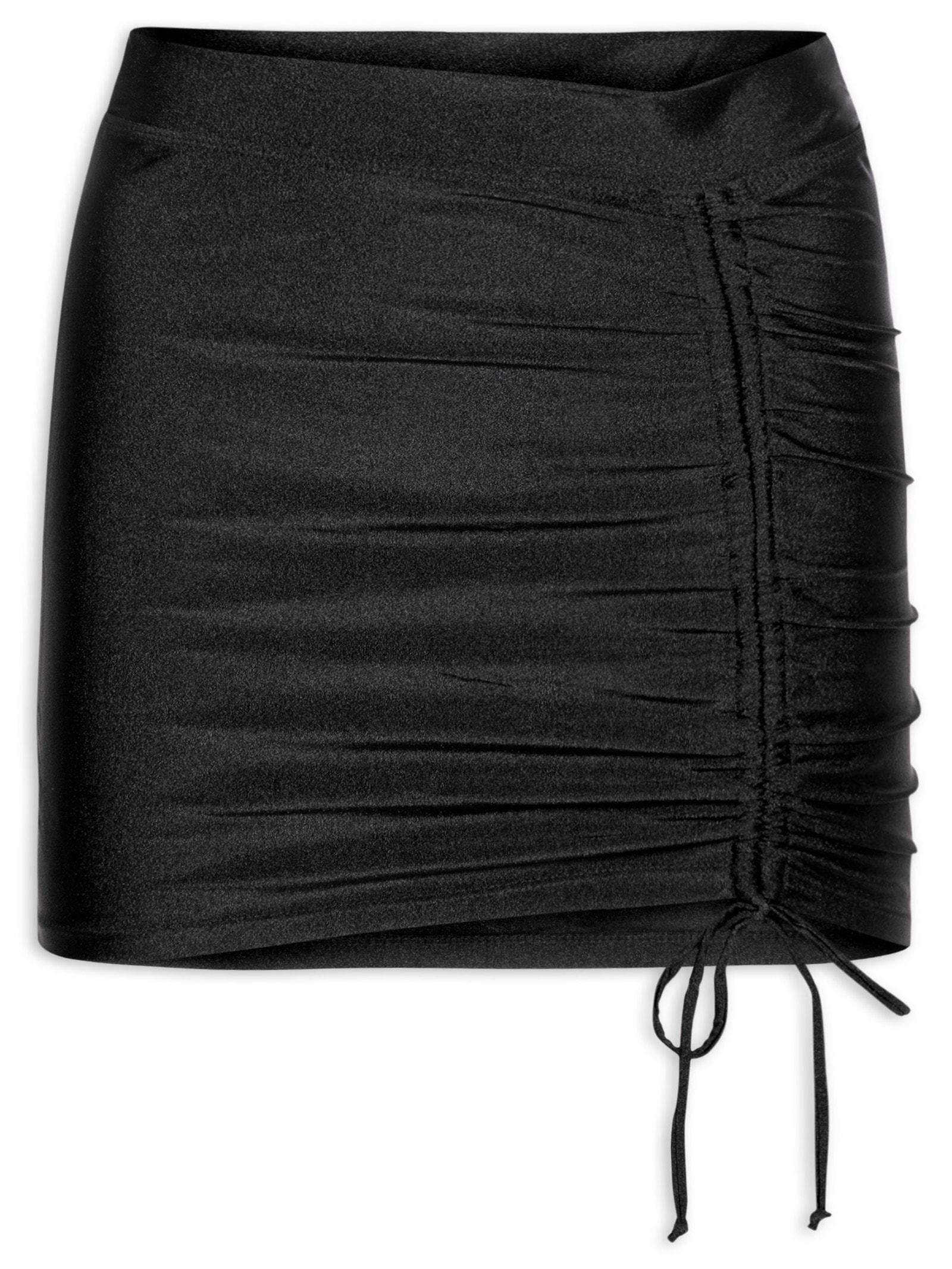 Mini Saia Beachwear Preto Mktbeach