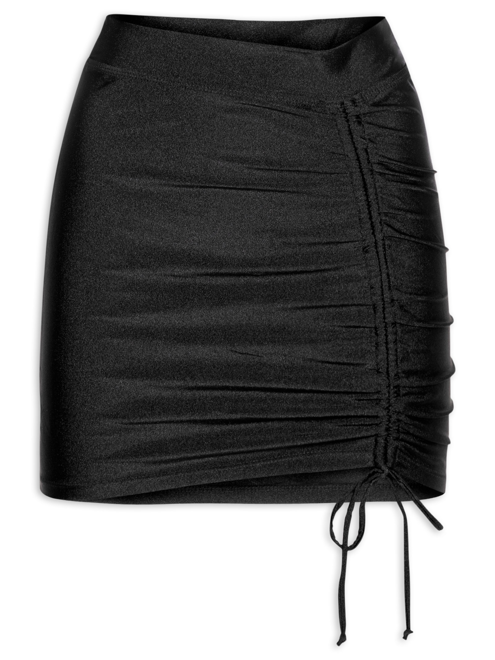 Mini Saia Beachwear Preto Mktbeach