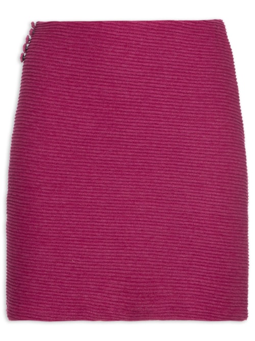 Mini Saia Cintura Alta – Roxo