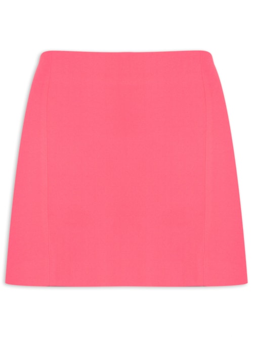 Mini Saia De Crepe – Rosa