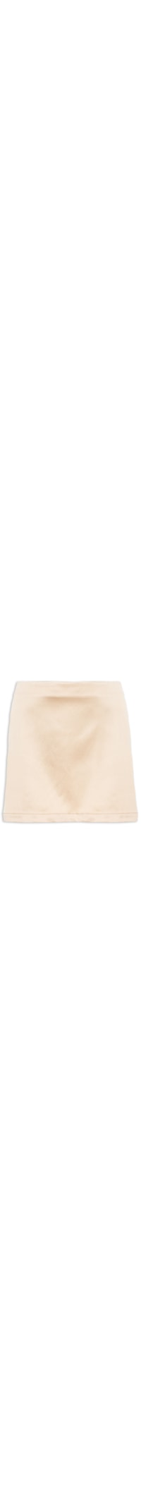 Mini Saia Feminina Acetinada - Dourado