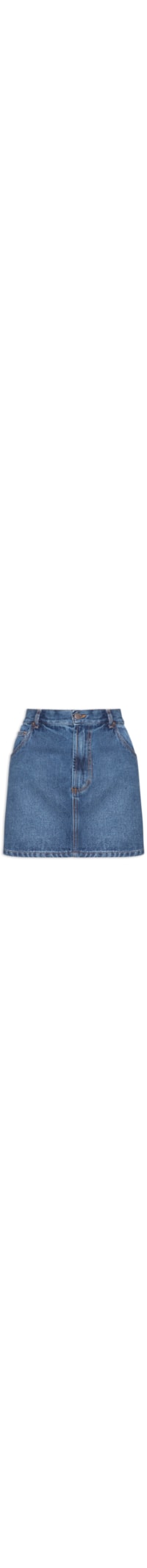 Mini Saia Feminina Jeans - Azul