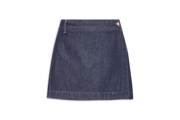 Mini Saia Jeans Original - Azul