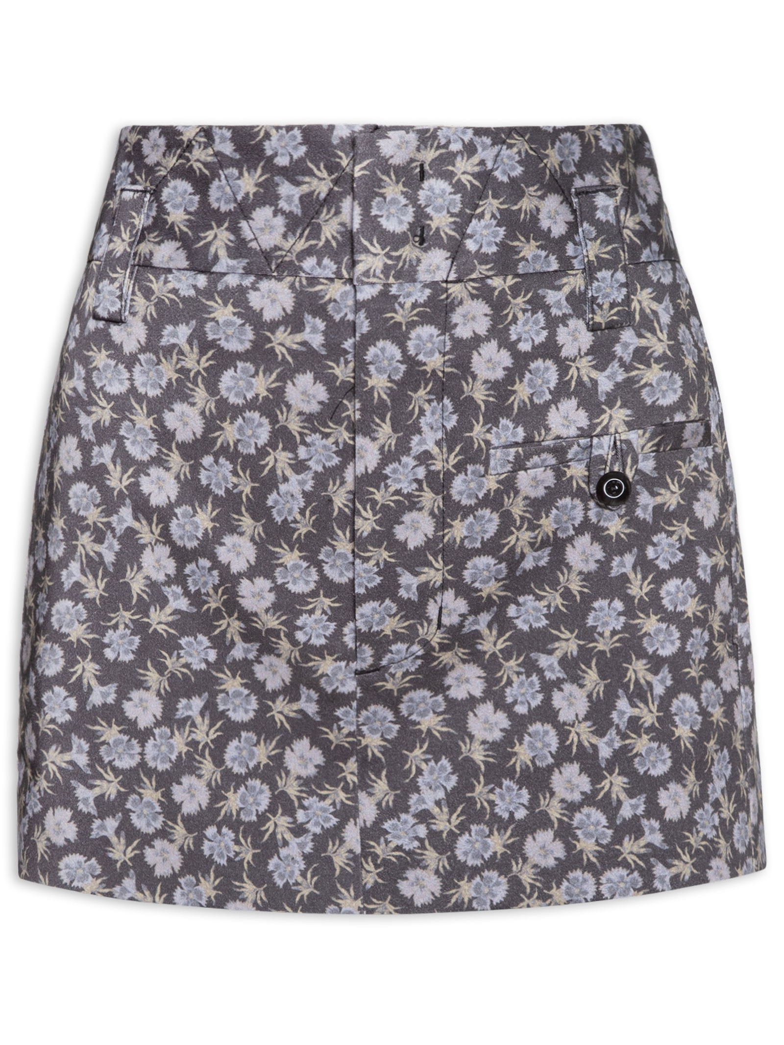 Mini Saia Maia Preto Animale