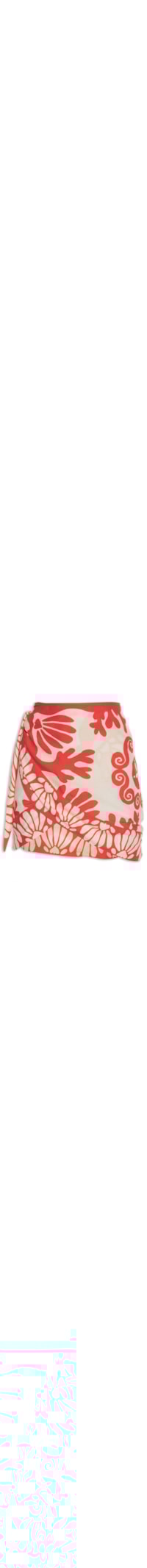 Mini Saia Pareô Ilheus - Vermelho