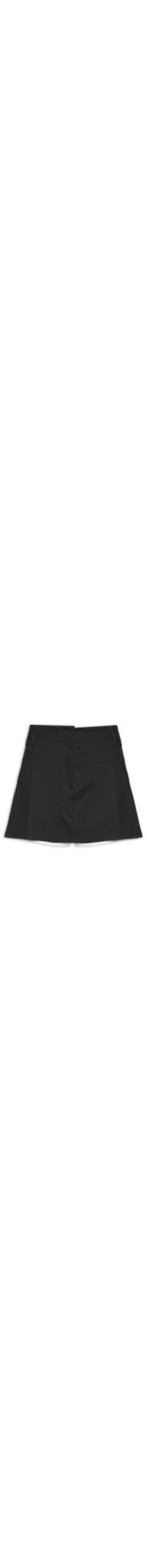 Mini Short Saia - Preto
