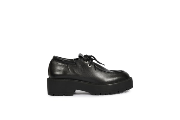 Mocassim Andrea Couro - Preto