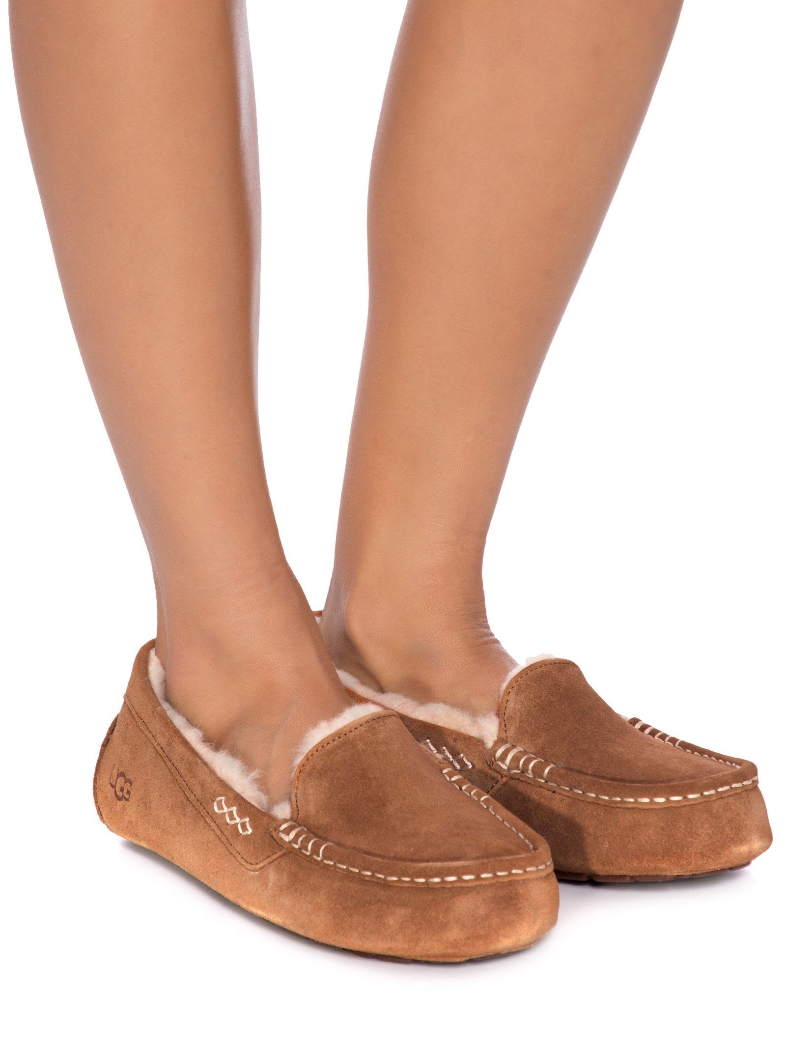 Ugg - Mocassim Feminino Ansley - Marrom