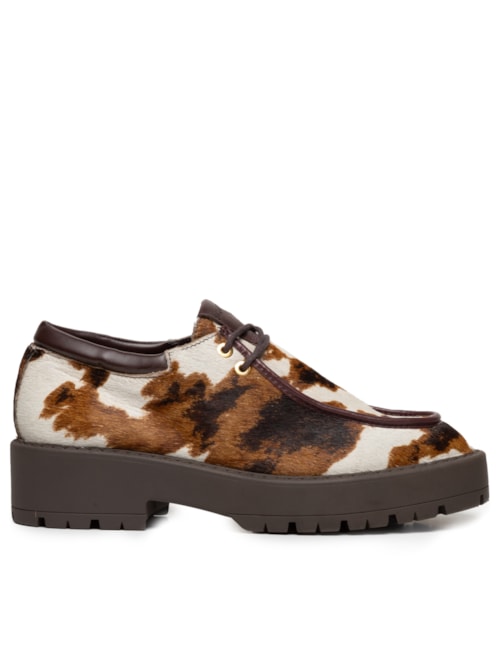 Mocassim Feminino Atanado - Animal Print