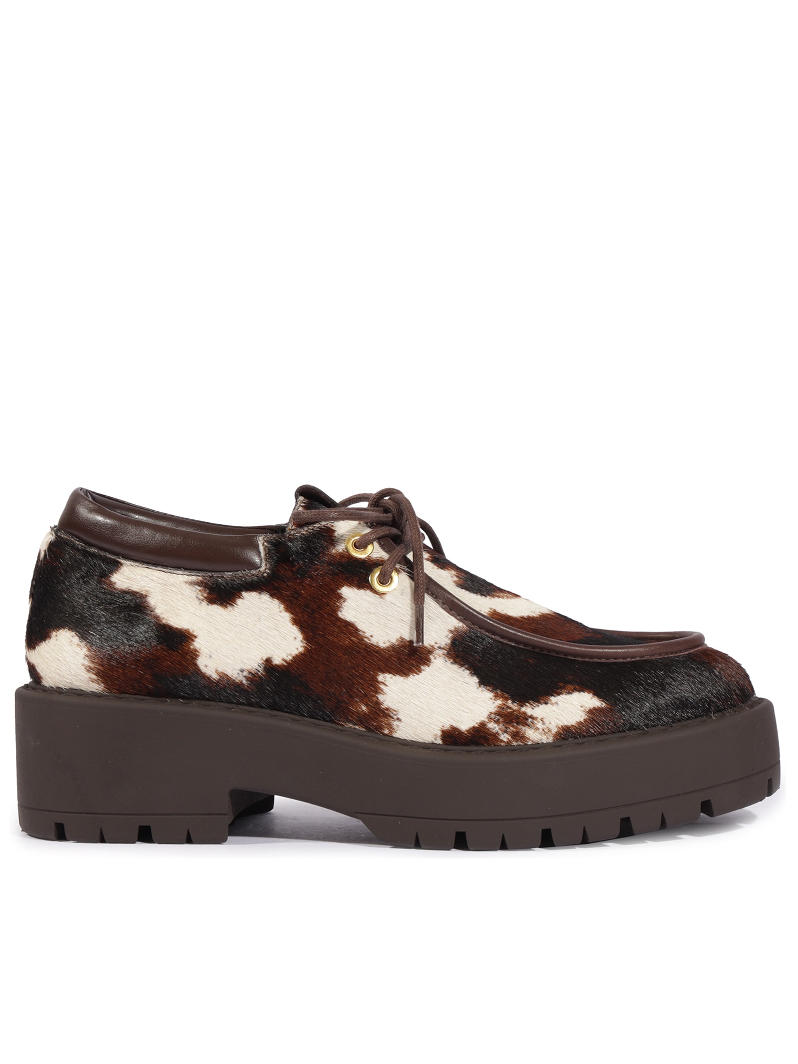 Mocassim Feminino Atanado Animal Print Schutz