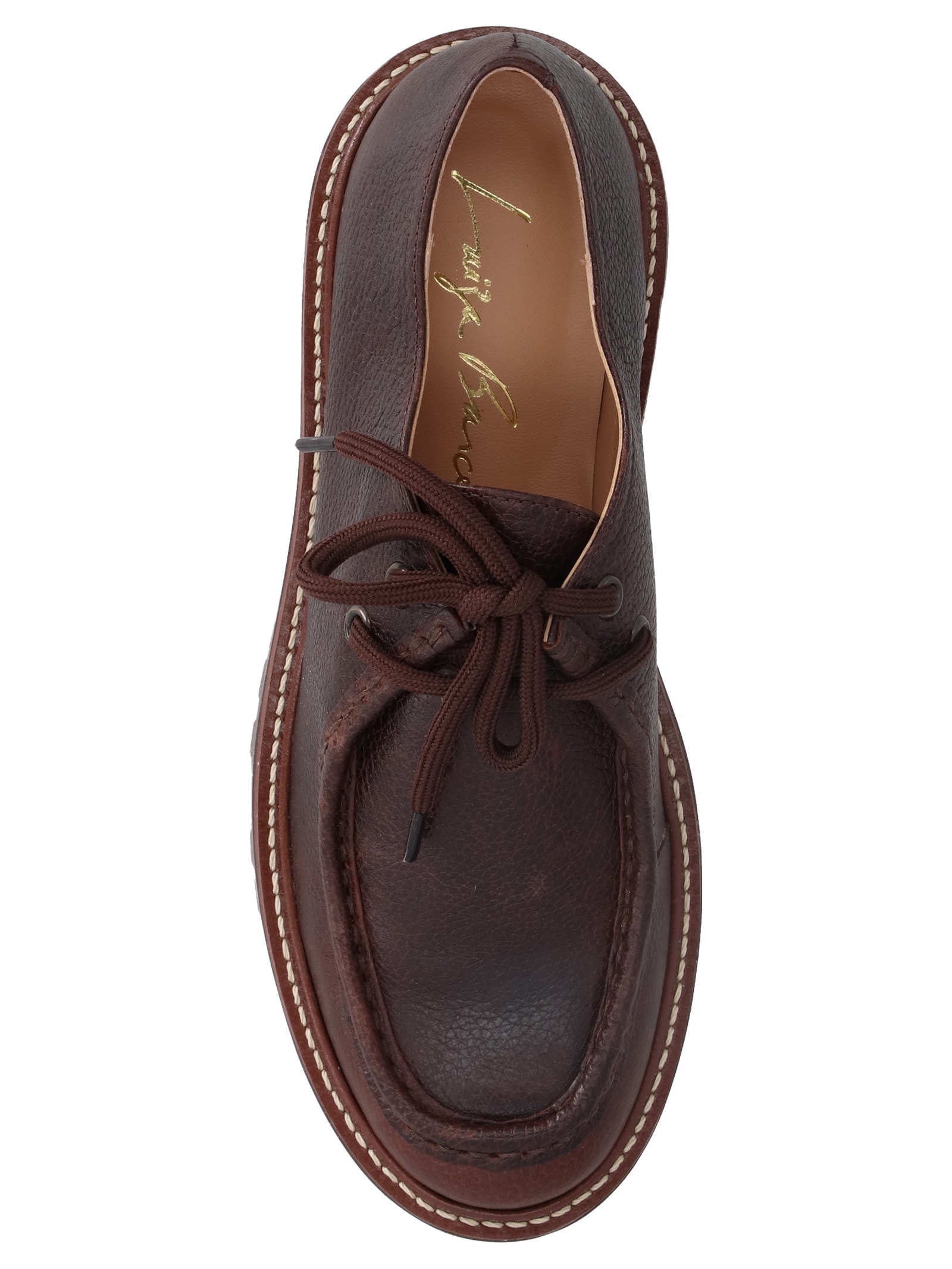 Mocassim Feminino Bulldog Marrom Luiza Barcelos