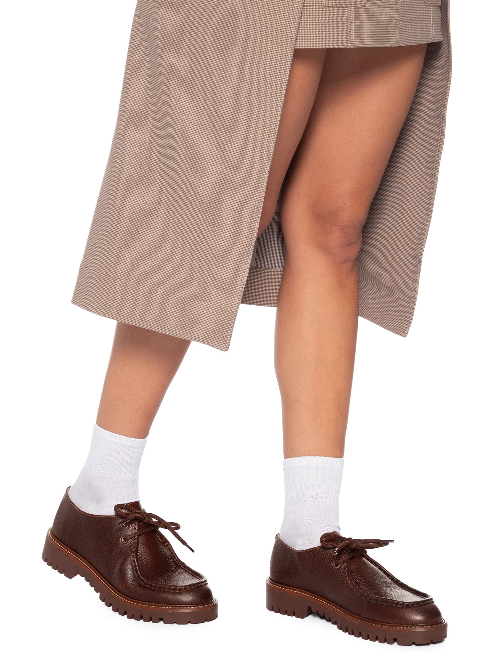 Mocassim Feminino Bulldog Marrom Luiza Barcelos