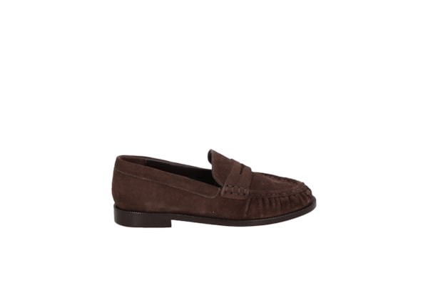 Mocassim Feminino Camurça - Marrom