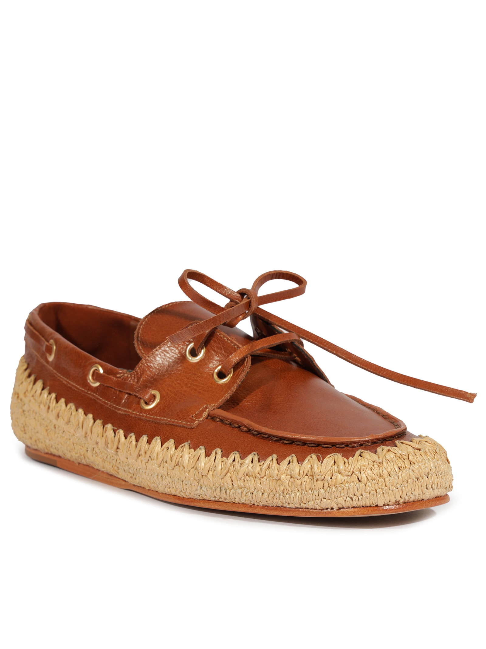 Mocassim Feminino Camurça Ráfia Marrom Schutz
