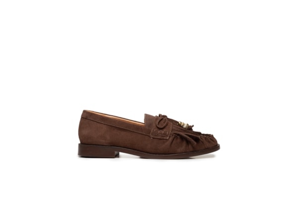 Mocassim Feminino Camurção - Marrom