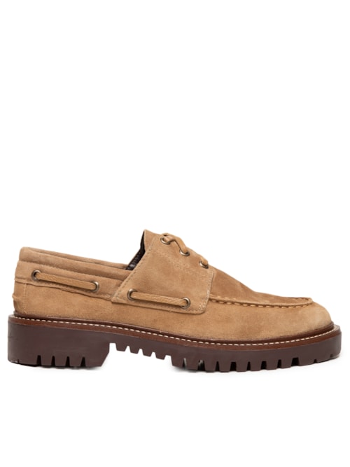 Mocassim Feminino Camurção Viena – Bege