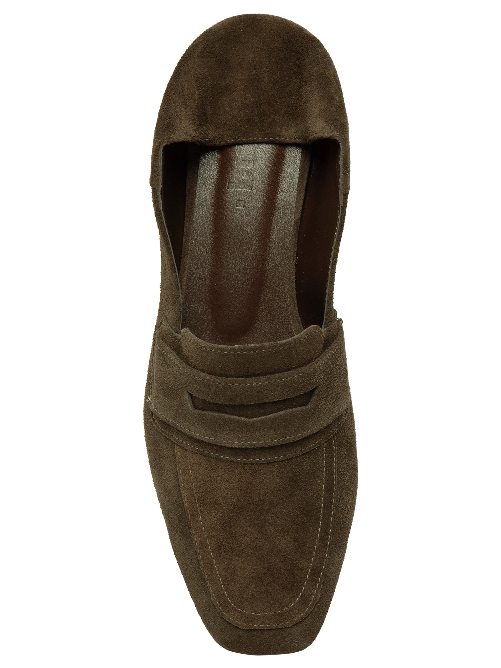 Mocassim Feminino de Camurça 2 Em 1 Marrom Basiq