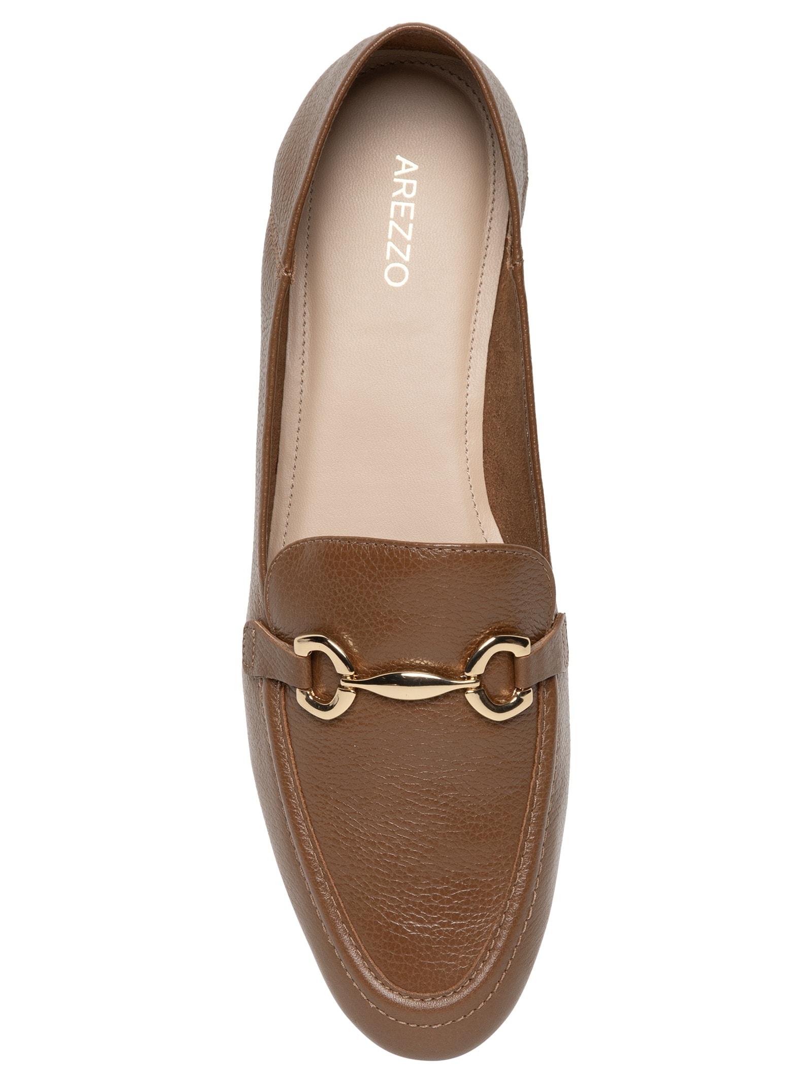 Mocassim Feminino Floater Slipt Marrom Arezzo