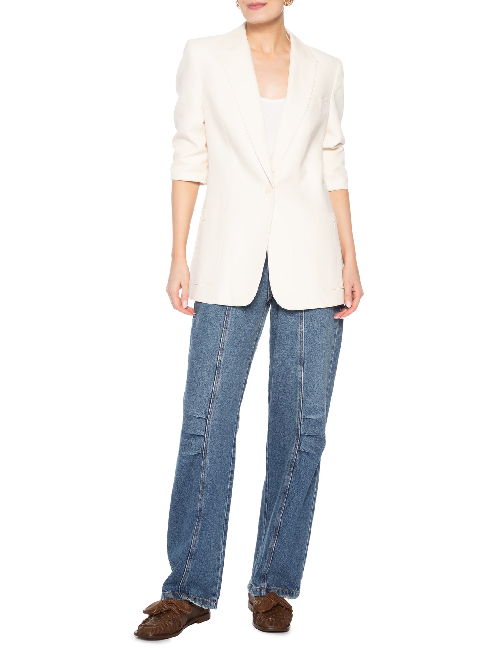 Mocassim Feminino Hazy Leather Marrom Vicenza