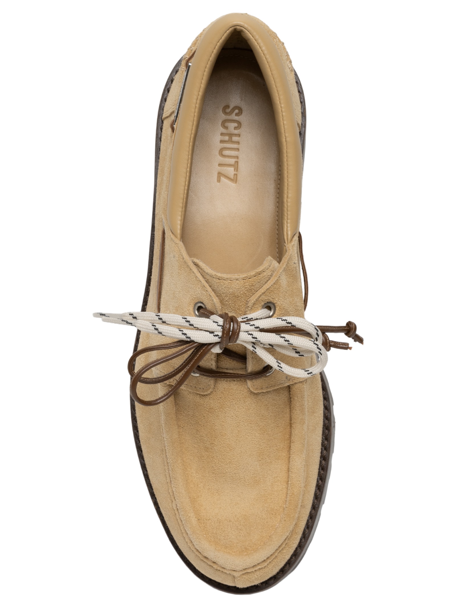 moco　まとめ Mocassim Feminino Heritage Leathe - Marrom - Schutz