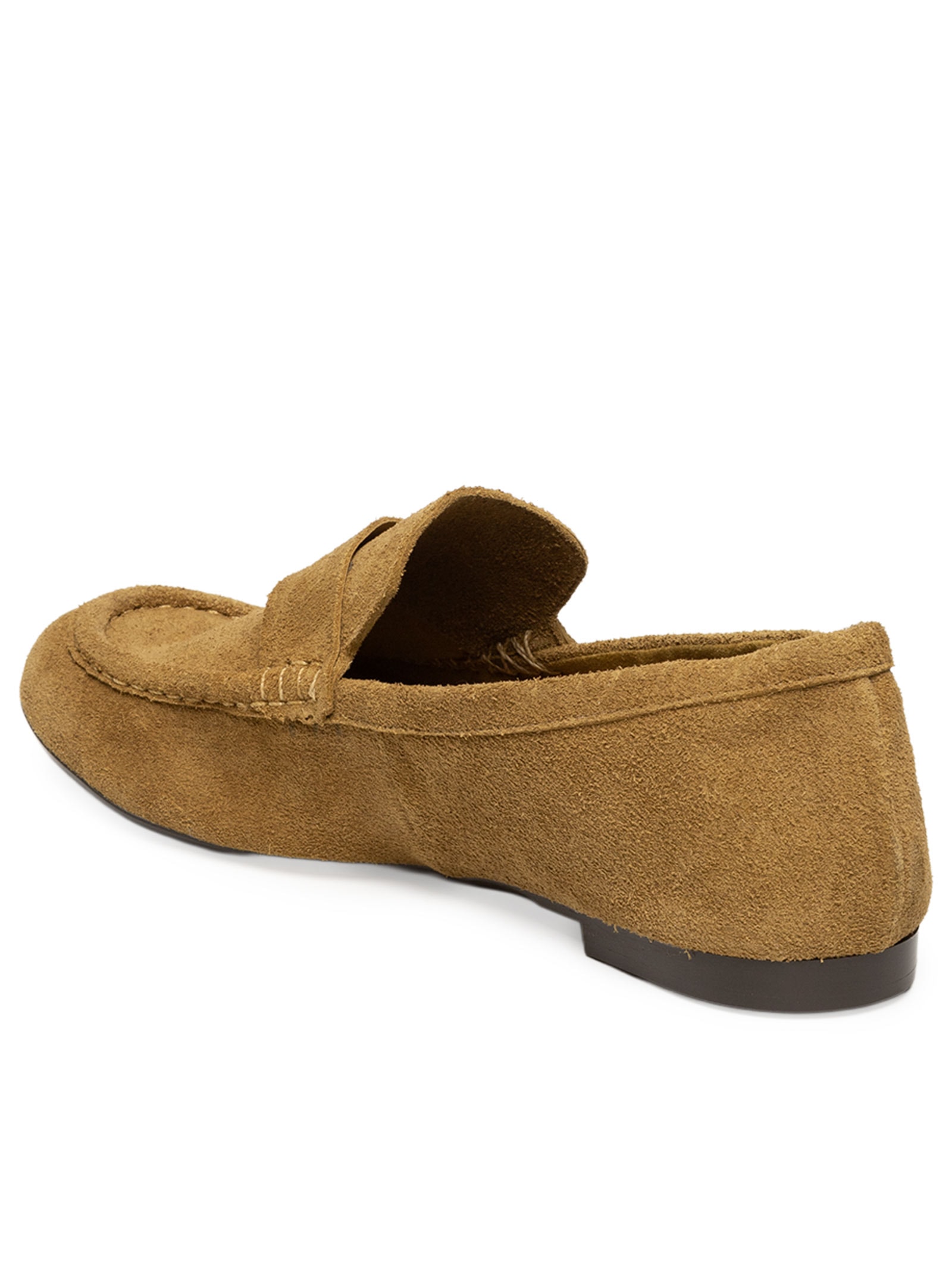 Mocassim Feminino Loafer Em Camurça Bege '2Essential