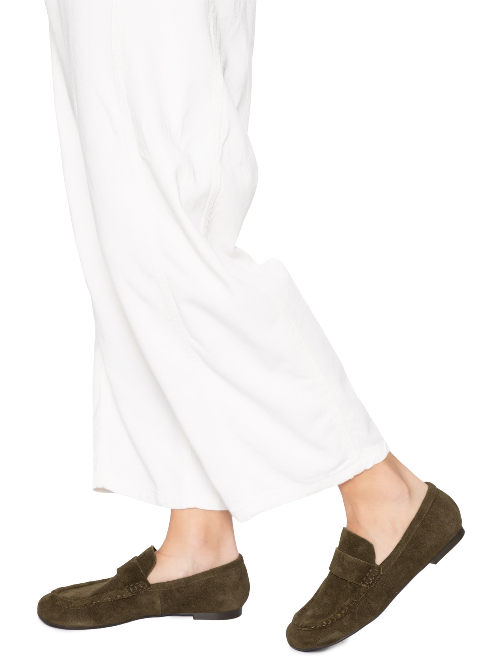 Mocassim Feminino Loafer Em Camurça Marrom '2Essential