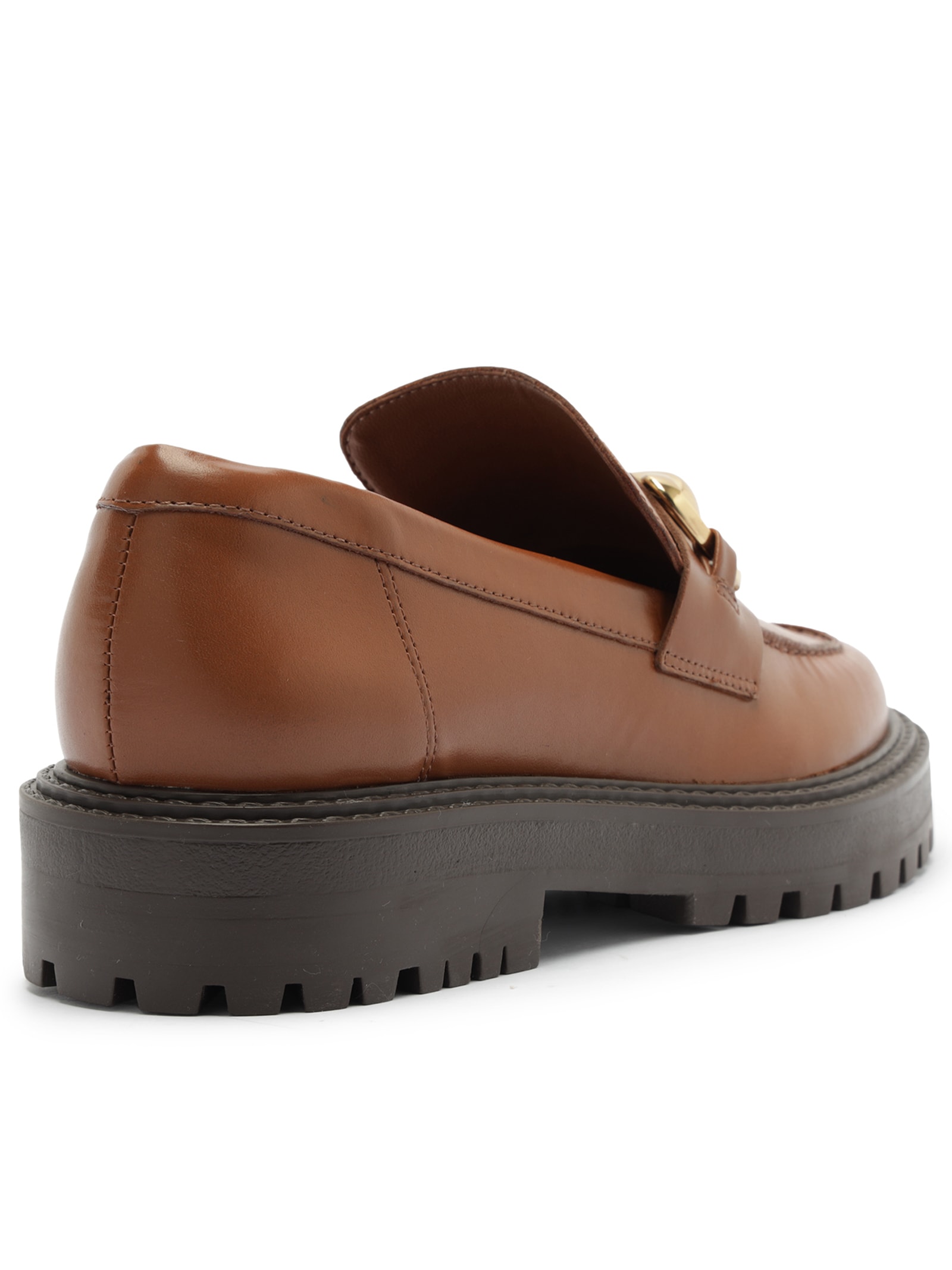 Mocassim Feminino Nappa Valencia Marrom Arezzo