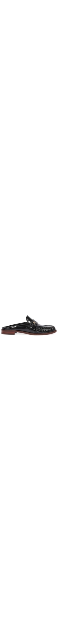 Mocassim Feminino Tyche Couro - Preto