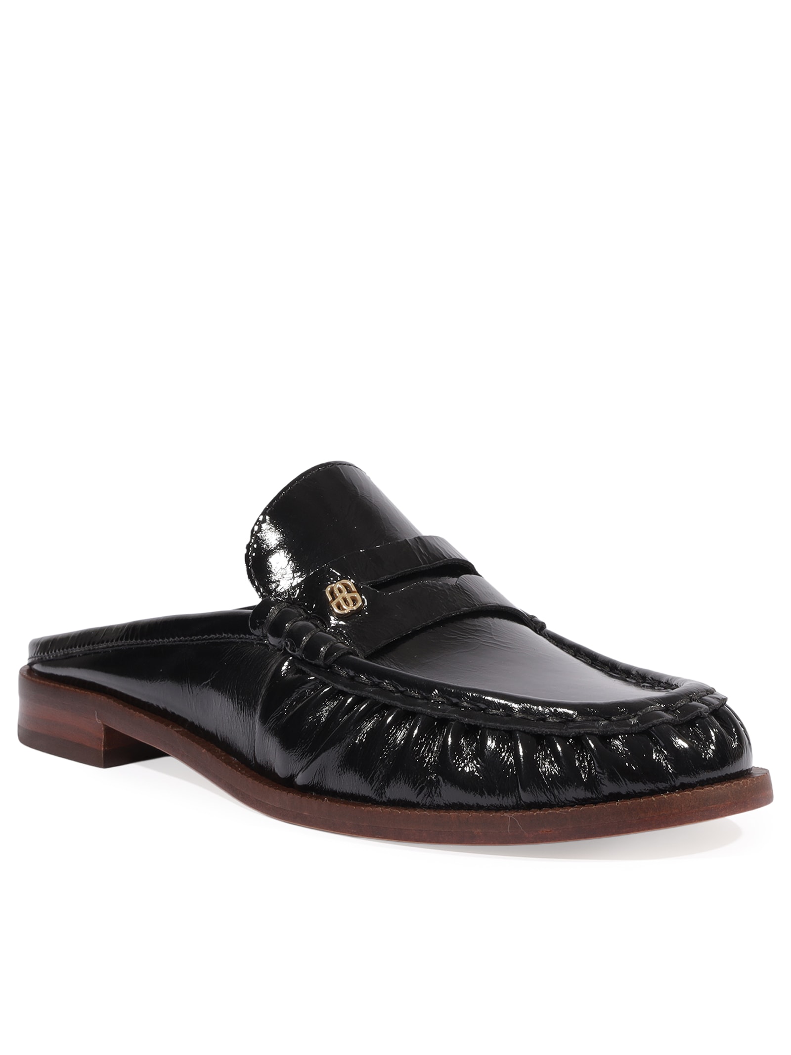 Mocassim Feminino Tyche Couro Preto Schutz